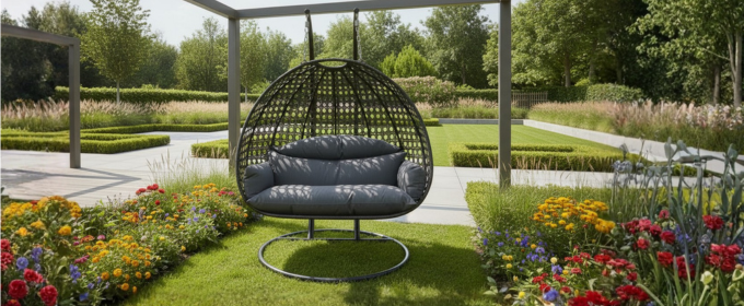 Hanging Chair. @HOG - Home Office Garden Online MarketplaceCongo Twin Rattan 