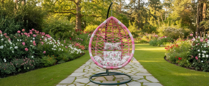 Congo Rattan Hanging Chair - 014. @HOG - Home Office Garden Online Marketplace