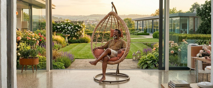 Congo Rattan Hanging Chair - 012 Order Now @HOG Online Marketplace