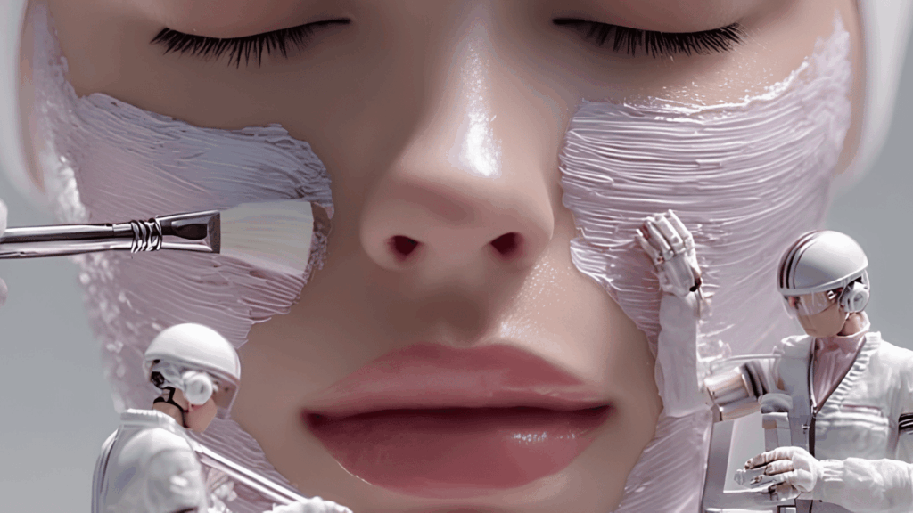 Hyaluronic acid (HA) fillers used for achieving radiant, smooth, and youthful-looking skin in cosmetic skincare treatment