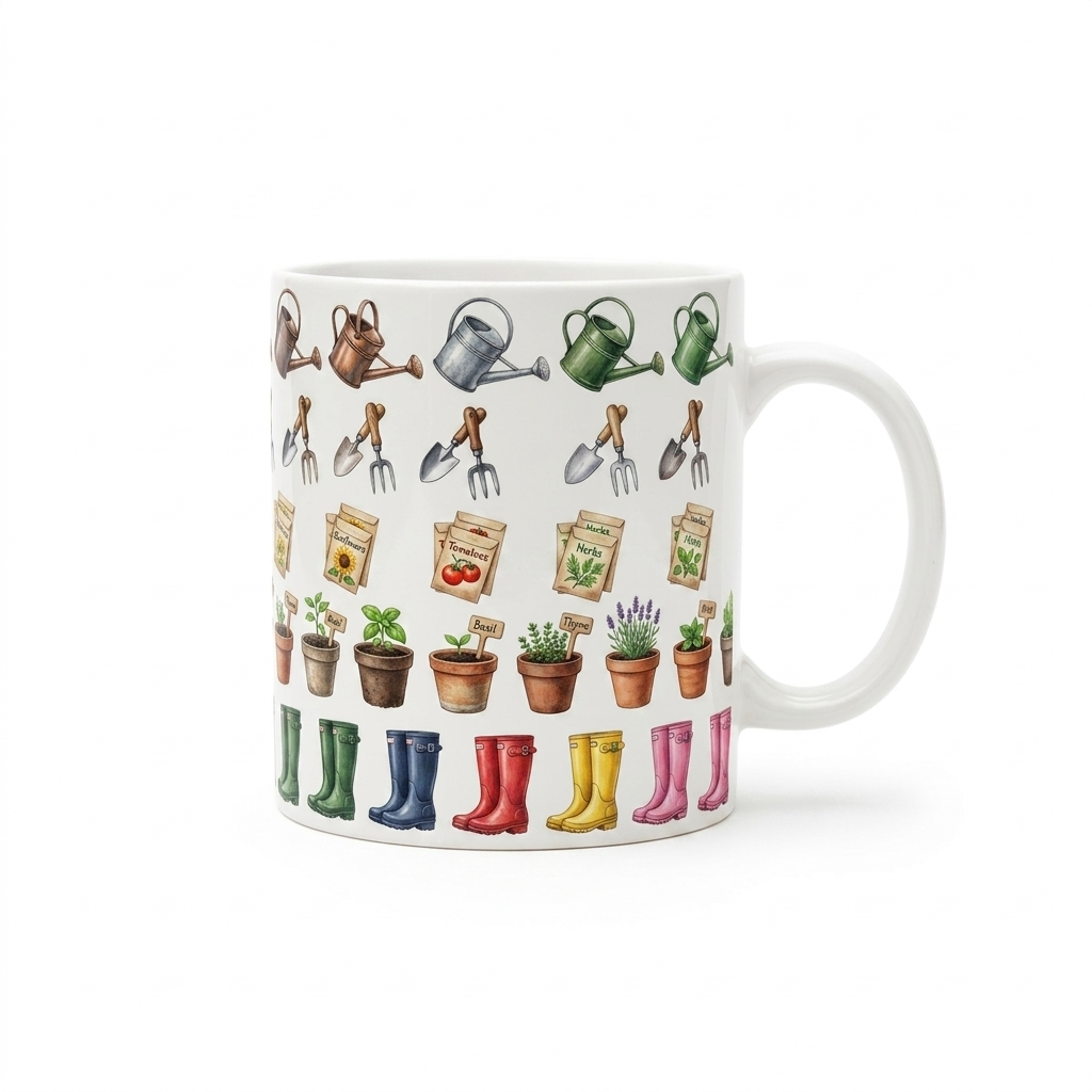 Sainsbury His Gardening Mug - 4 Set @HOG - Home, Office, Garden, Online Marketplace