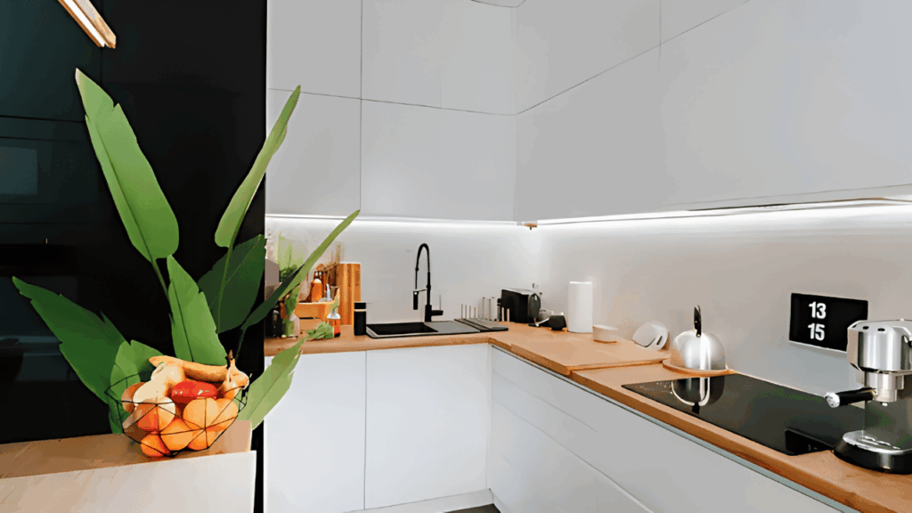 Home renovation planning concept showing kitchen upgrades, structural repairs, and construction transport logistics