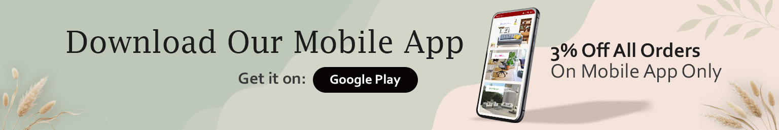 download hog furniture mobile app and get 3 percent discount on orders via google play