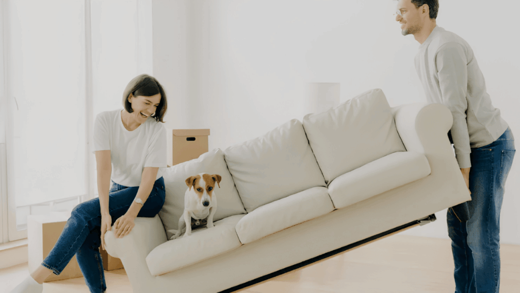 Guide highlighting hidden costs involved in moving furniture and tips to avoid extra expenses during relocation.