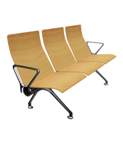 Actiu Avant 3-Seater Bench ACTAV332728 @HOG - Home, Office, Garden, Online Marketplace