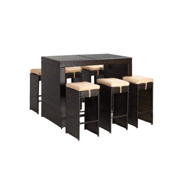 Outdoor Rattan Patio Furniture Brown @HOG - Home, Office, Garden, Online Marketplace