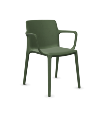 Fluit Chair with Arms - Green ACTFL16001044P18 @HOG - Home, Office, Garden, Online Marketplace