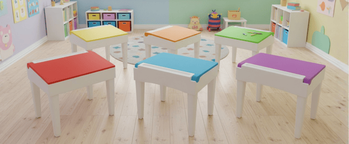 Scholar Flip Top Desk Only-3 to 5 Years Old @HOG - Home, Office, Garden, Online Marketplace