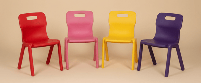 Strong-B Children Plastic Chair for 13+ Years Old @HOG - Home Office Garden Online Marketplace