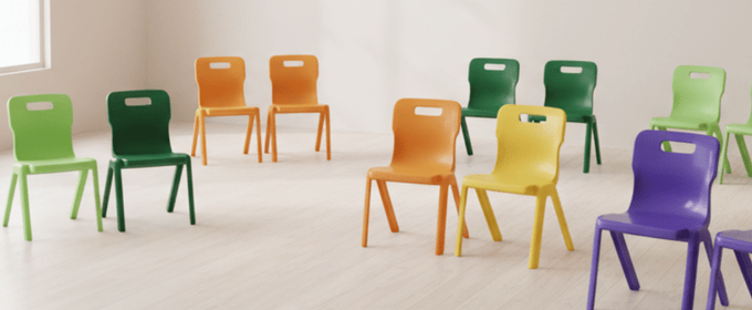 Strong-M Children Plastic Chair for 7-9 Years Old @HOG - Home Office Garden Online Marketplace
