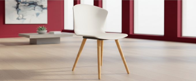 Whass Multi-Purpose Chair Wooden Legs ACTWH2000011 @HOG - Home, Office, Garden, Online Marketplace