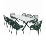 8 Seater Dining Chair & Table