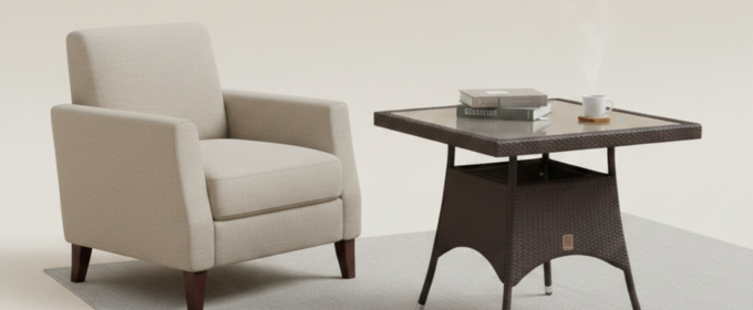Rattan Coffee Table @HOG - Home Office Garden Online Marketplace