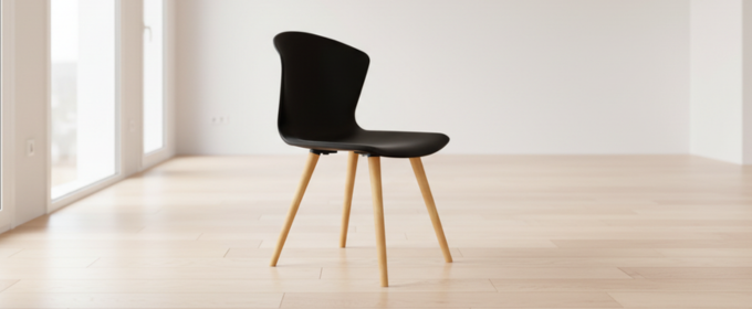 Whass Multi-purpose Chair Wooden Legs ACTWH2001011 @HOG - Home, Office, Garden, Online Marketplace