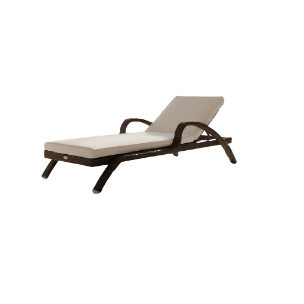 Rattan Sun Lounger. @HOG - Home Office Garden Online Marketplace
