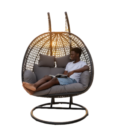 Outdoor Rattan Hanging Chair. @HOG - Home Office Garden Online Marketplace