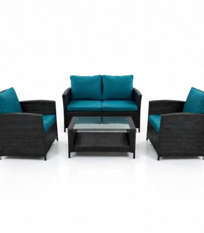 4 Pieces Outdoor Patio Rattan Chair. @HOG - Home Office Garden Online Marketplace