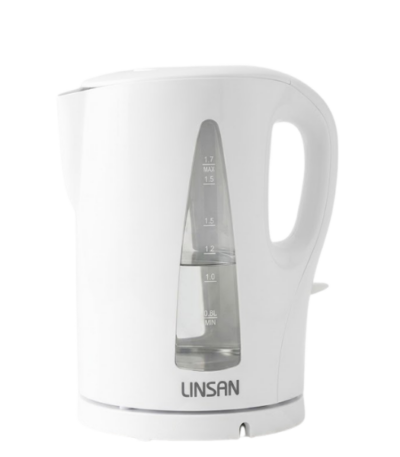 Plastic Electric Jug - 1.7L - 200W - White @HOG - Home, Office, Garden, Online Marketplace