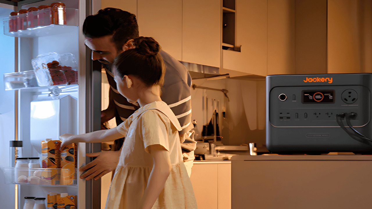 Whole house battery backup system using Jackery Explorer 5000 Plus Double Kit for reliable home energy storage and power supply