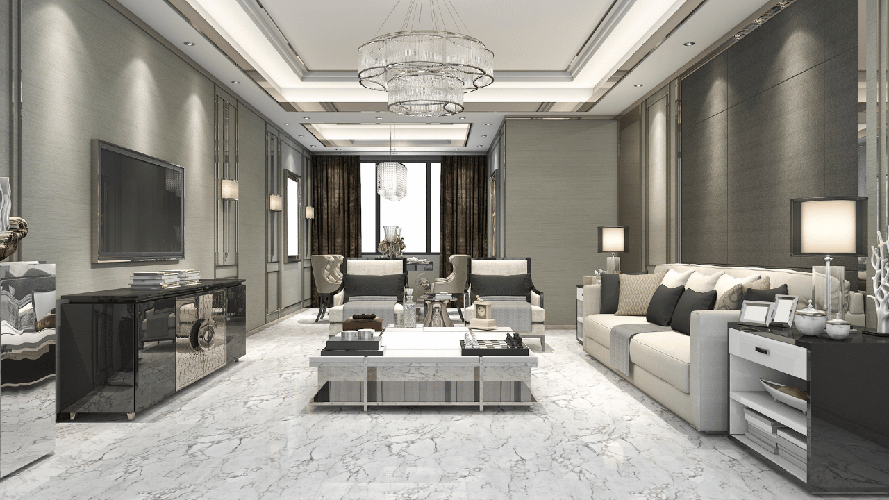 Interior design inspiration showcasing a stylish modern living room setup with HOG Furniture décor ideas