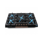 90cm 5 Burner Cooker Black Rose Gold Knob GHL925 @HOG - Home, Office, Garden, Online Marketplace