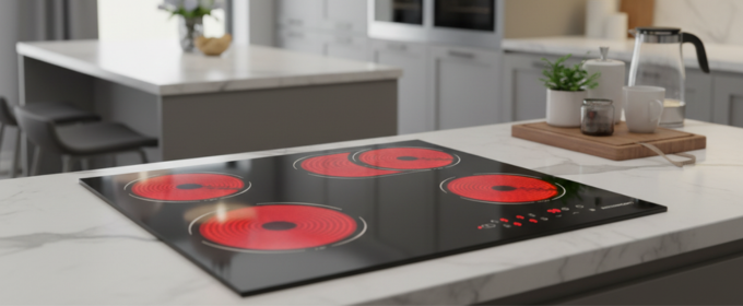 4-Burner Ceramic Hob - Black Magic - VC6001 @HOG - Home, Office, Garden, Online Marketplace