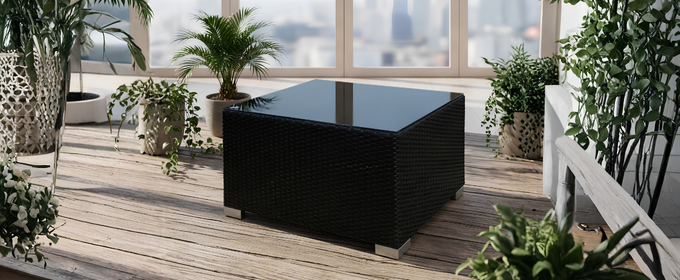 Outdoor Patio Wicker Furniture - Coffee Table @HOG - Home, Office, Garden, Online Marketplace