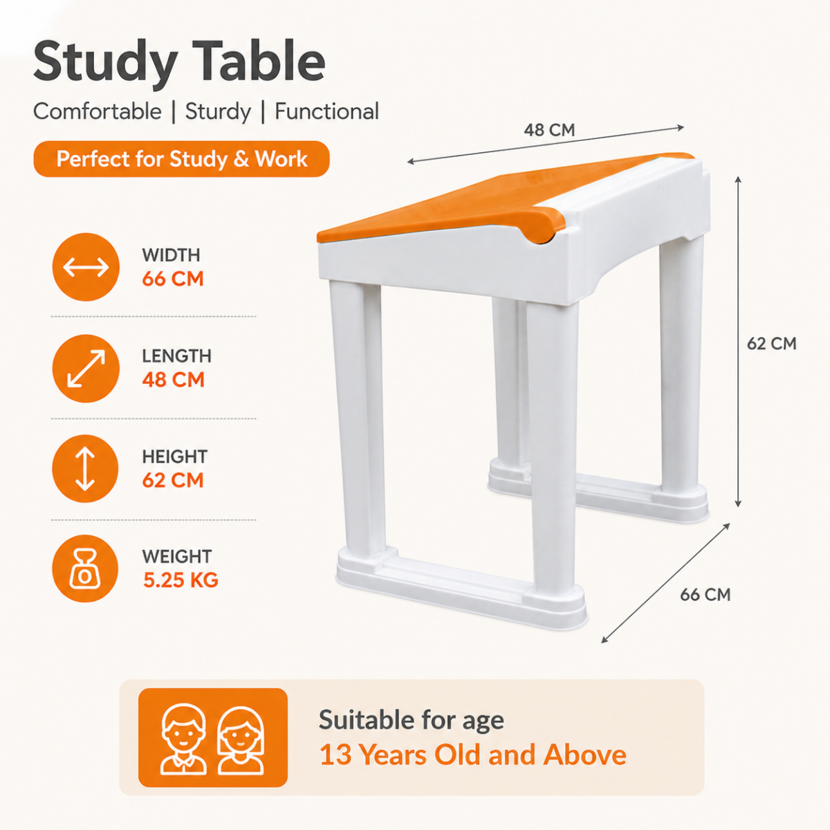Graduate Flip Top Desk Only- 13 Years Plus @HOG - Home, Office, Garden, Online Marketplace