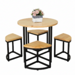 Brown Wooden 4 Seater Dining Table @HOG - Home, Office, Garden, Online Marketplace