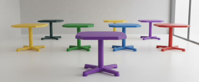 Octagon Plastic Table @HOG - Home, Office, Garden, Online Marketplace