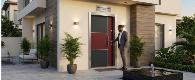 Fire and Water-Resistant Turkish Security Door @HOG - Home, Office, Garden, Online Marketplace