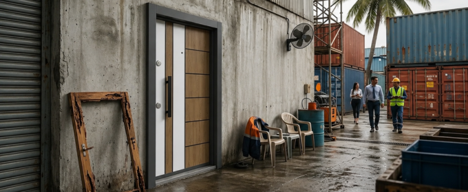Fire and Water-Resistant Turkish Security Door @HOG - Home, Office, Garden, Online Marketplace