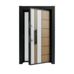 HOG Furniture fire and water-resistant Turkish security door with reinforced steel construction, advanced locking system, and modern architectural finish