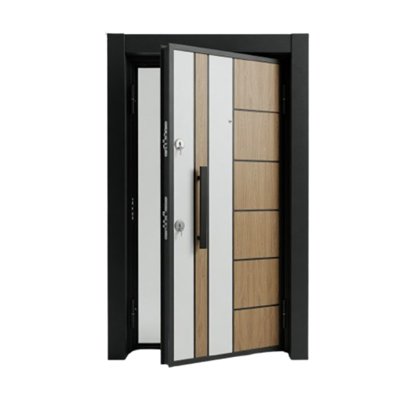 HOG Furniture fire and water-resistant Turkish security door with reinforced steel construction, advanced locking system, and modern architectural finish