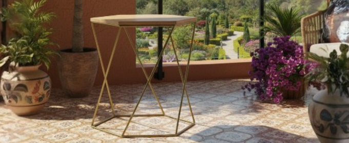 Hexagon Side Table @HOG - Home, Office, Garden, Online Marketplace 