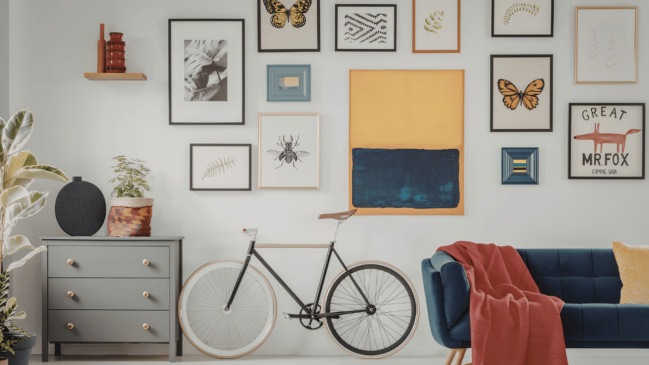 Modern interior showcasing statement furniture paired with stylish tile combinations to enhance home decor aesthetics.
