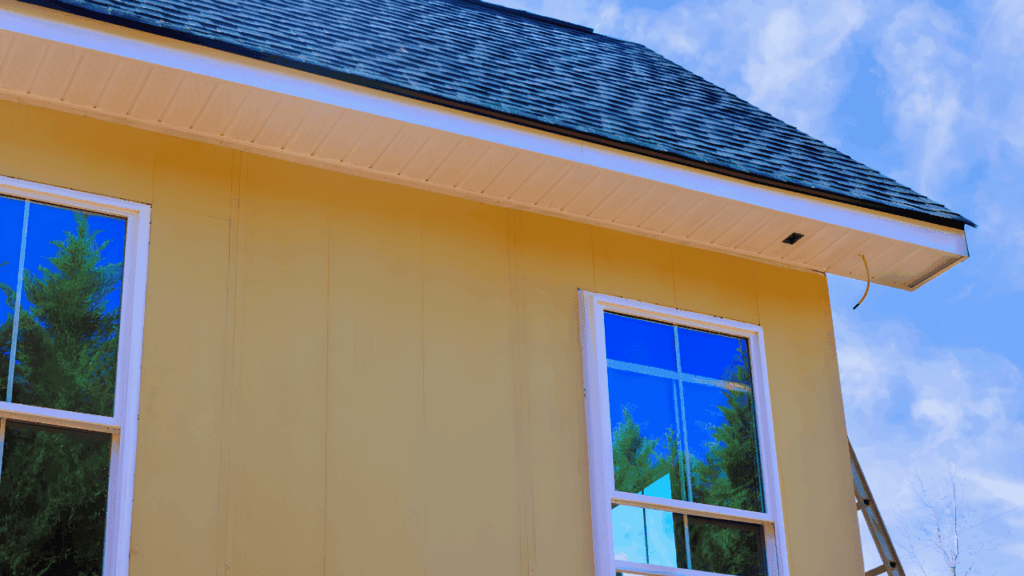 Eco-friendly and durable torch-down roofing used in modern home construction for weather resistance and energy efficiency