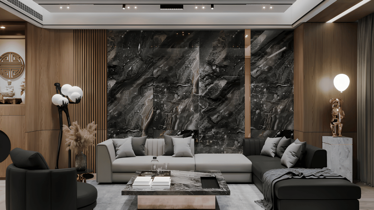 Elegant living room design showcasing budget-friendly ideas to create a luxurious look using stylish décor, lighting, and affordable furniture arrangements.