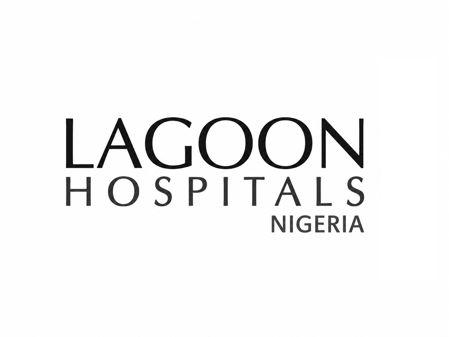 Lagoon Hospitals Nigeria minimalist corporate logo used for HOG Furniture corporate project reference