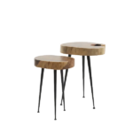 Nature Sculptured Live Edge Side Tables @HOG - Home, Office, Garden, Online Marketplace