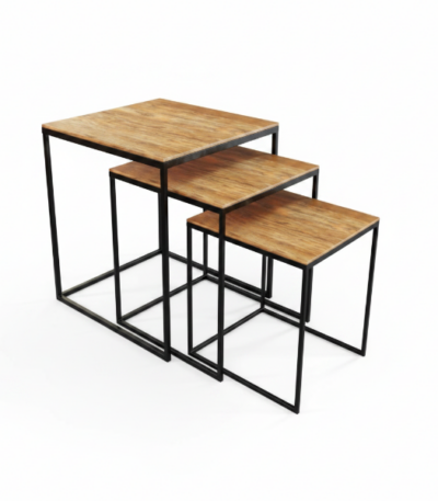 Nest of Side Tables with Metal Frame @HOG - Home, Office, Garden, Online Marketplace