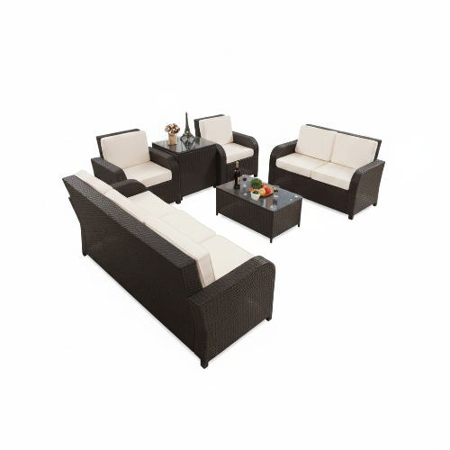 hog-furniture-rattan-garden-lounger-7-seater Rattan Garden Lounger 7 Seater @HOG - Home, Office, Garden, Online Marketplace