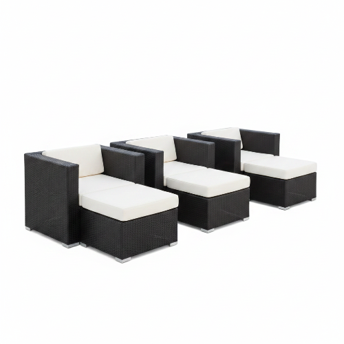hog-furniture-outdoor-patio-wicker/rattan-furniture-club-chairs-with-ottoman-set-of-four Outdoor Patio Wicker/Rattan Furniture - Club Chairs with Ottoman - Set of Four @HOG - Home, Office, Garden, Online Marketplace