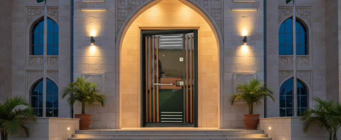 4ft Royal Embossed Luxury Security Door (AKSU413) @HOG - Home, Office, Garden, Online Marketplace
