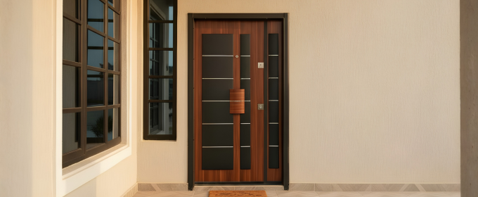 4ft Royal Embossed Luxury Security Door (AKSU427) @HOG - Home, Office, Garden, Online Marketplace