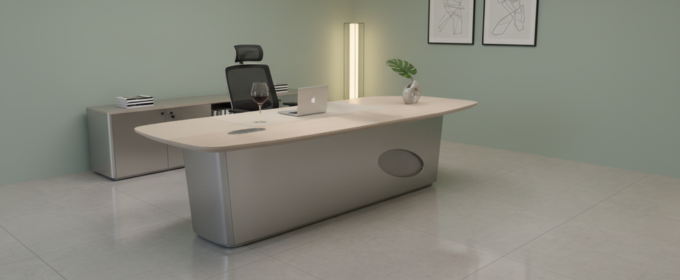 2.8 Meter Luxury Office Desk @HOG - Home, Office, Garden, Online Marketplace