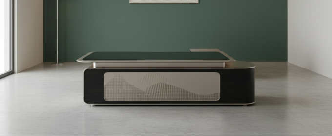 2.4 Meter Luxury Office Desk @HOG - Home, Office, Garden, Online Marketplace
