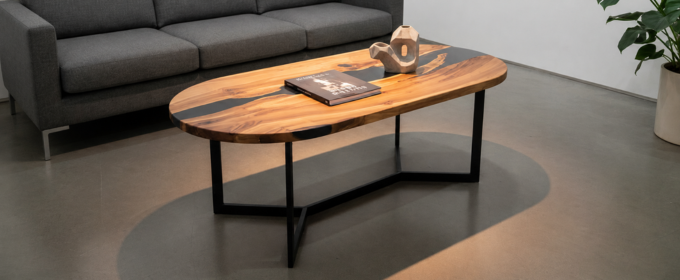 Unique Epoxy Resin Coffee Table @HOG - Home, Office, Garden, Online Marketplace