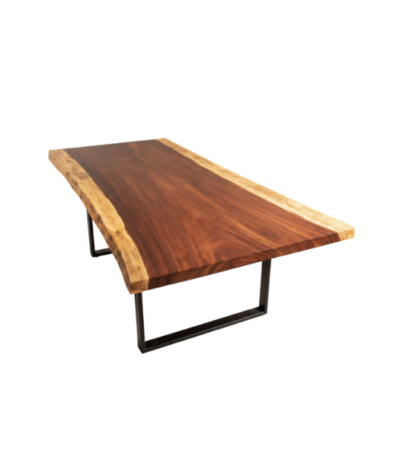 6 Seater Live Edge Joint Dining Table @HOG - Home, Office, Garden, Online Marketplace