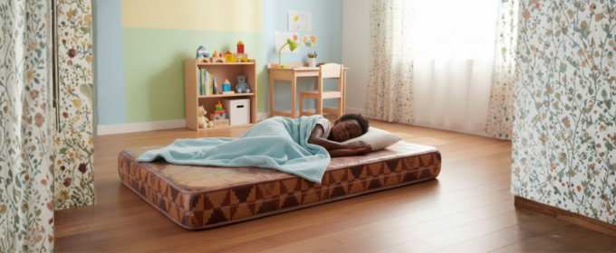 Royal Economy-Poly Cotton Fabric - Fully Quilted Mattress  [75 x 42 x 6"] [6ft x 3.5ft x 6inches] (Lagos Only) @HOG - Home Office Garden Online Marketplace